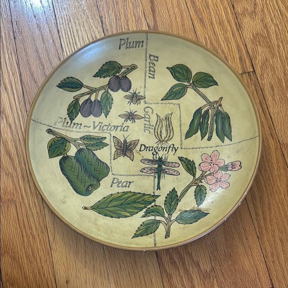 Kitchen decorative display plate
